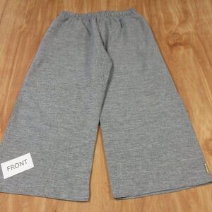 PAPER TEMPLES Linen Wide Leg Capri Crop Pants Size 2 (US 6-10) Black White Plaid